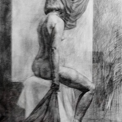 "Nud în interior" by Alexandra Clapatiuc, 2010