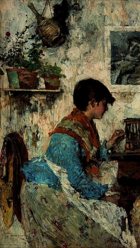 "Composition" by Giacomo Favretto