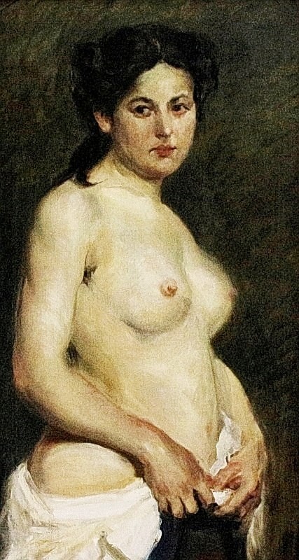 "Painting. Nude" by Lovis Corinth