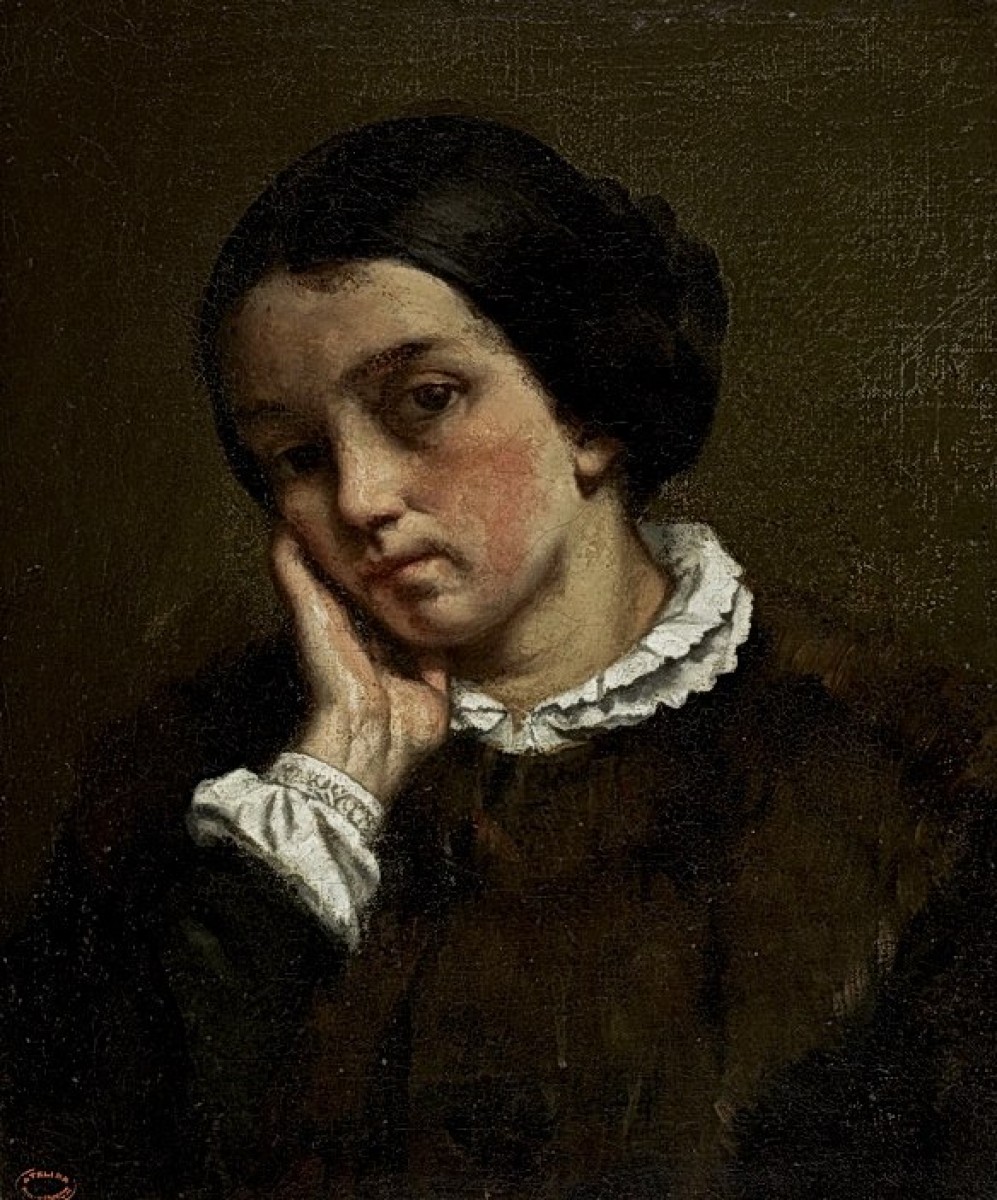 "Painting. Figure" by Gustave Courbet