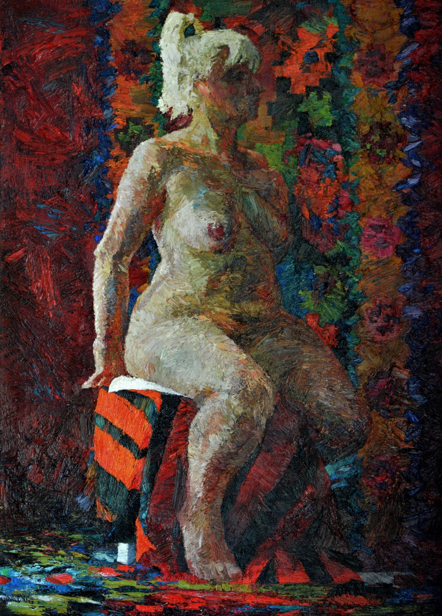 "Nud" by Павел Гросу, 2009, 700x500mm, масло / холст