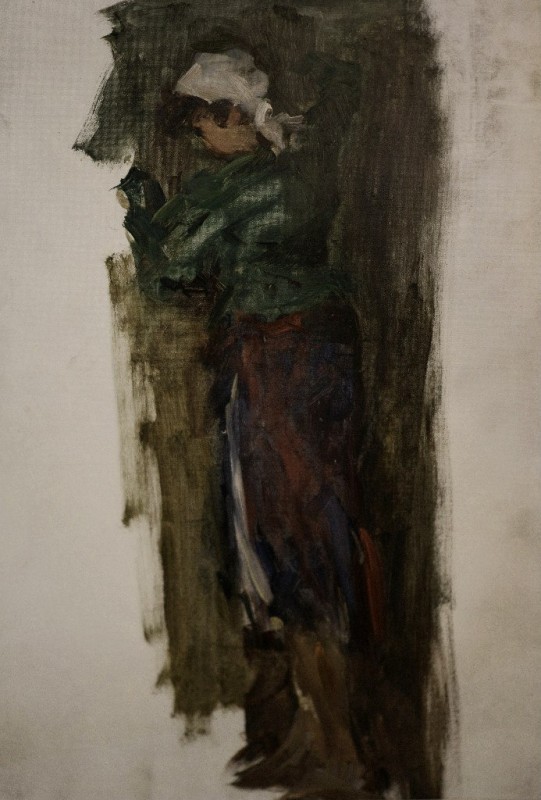 "Drawing. Figure" by Petre Achițenie
