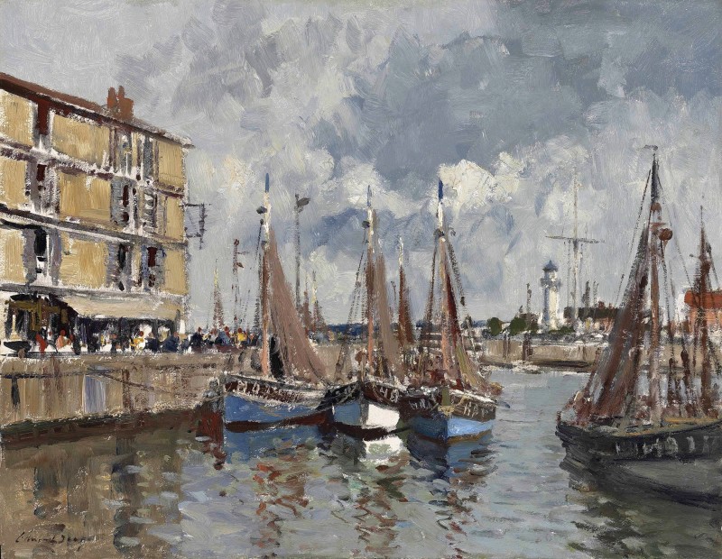 "Compoziție" by Edward Seago