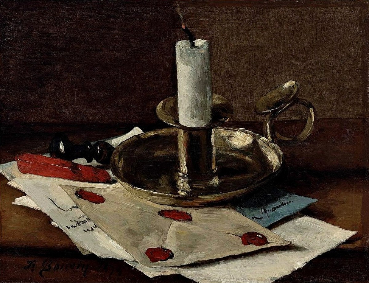 "Painting. Still life" by François Bonvin