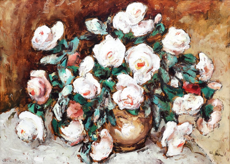 "Painting. Flowers" by Traian Cornescu