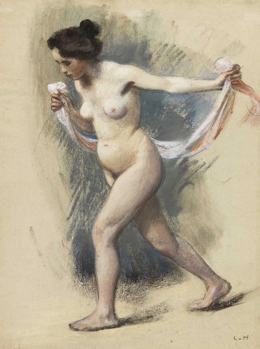 "Painting. Nude" by Ludwig von Hofmann