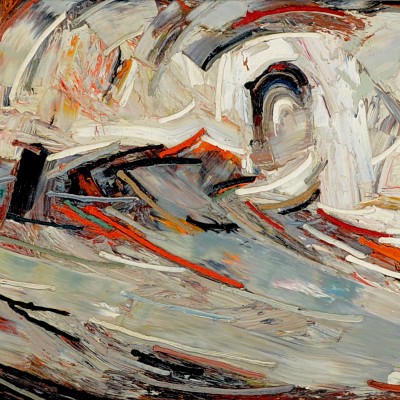 "Butuceni" by Anatol Ghimpu, 1997, 450x900mm, ulei pe pânză