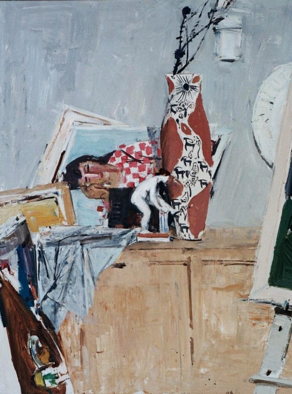 "Pictură. Natură statică" by Evsey Evseevich Moiseenko