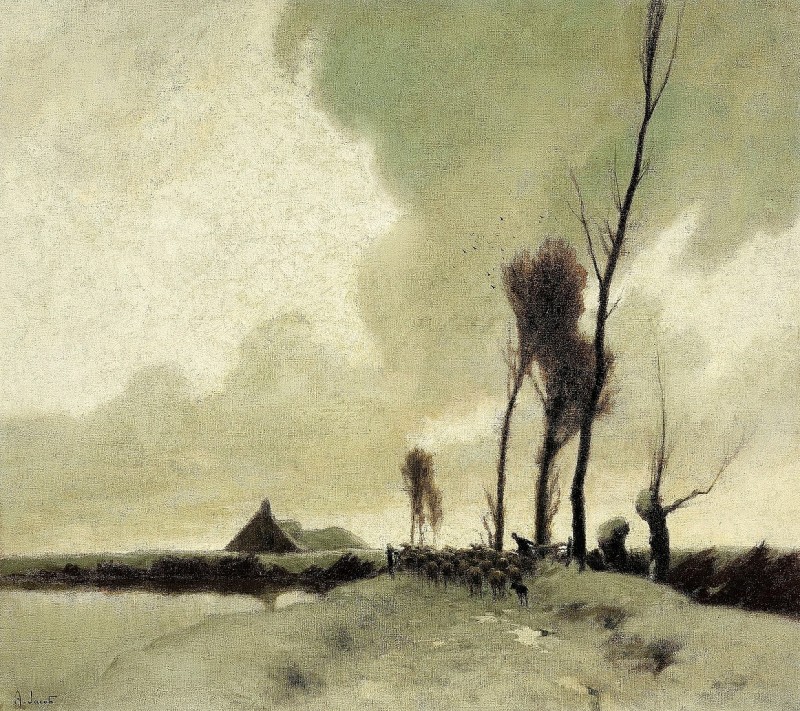 "Painting. Landscape" by Alexandre Jacob