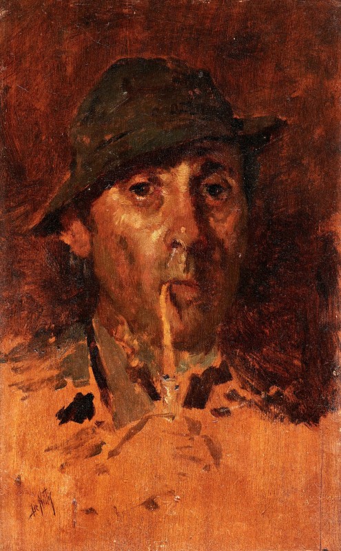 "Painting. Portrait" by Giuseppe De Nittis