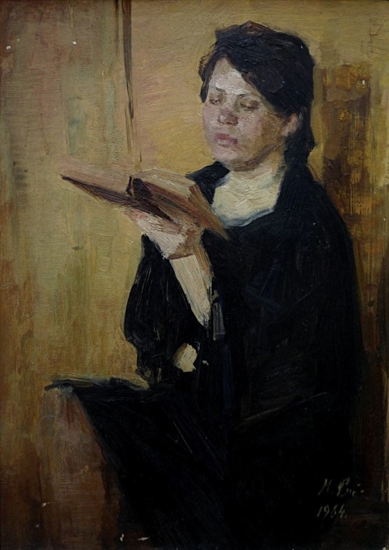 "Pictură. Figură / semifigură" by Mikhail Ryasnyansky