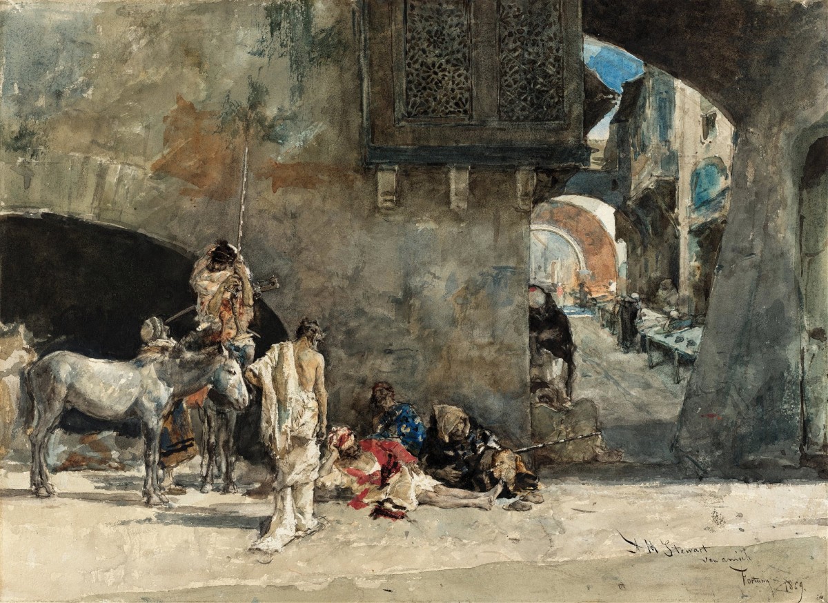 "Композиция" by Mariano Fortuny Marsal