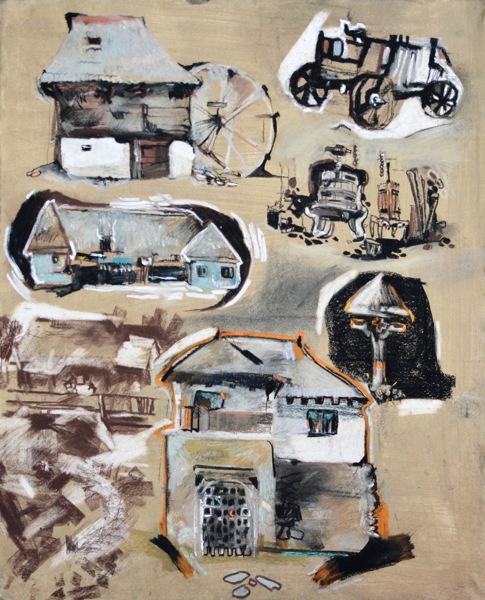"Sketch. Pleinair. Pleinair romania" by Mihai Onciu