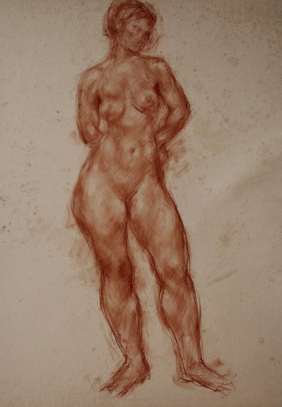 "Drawing. Nude" by Roger Plin