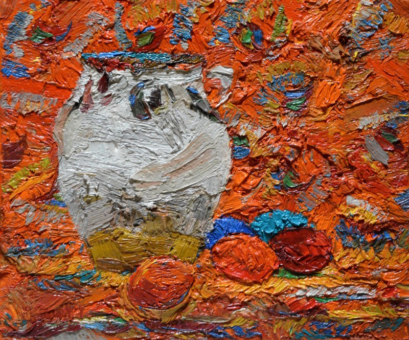 "Painting. Etude. Long term" by Ștefan Mocanu, 250x300mm, oil on canvas