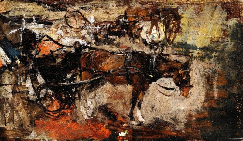 "Composition. Animals" by Giovanni Boldini