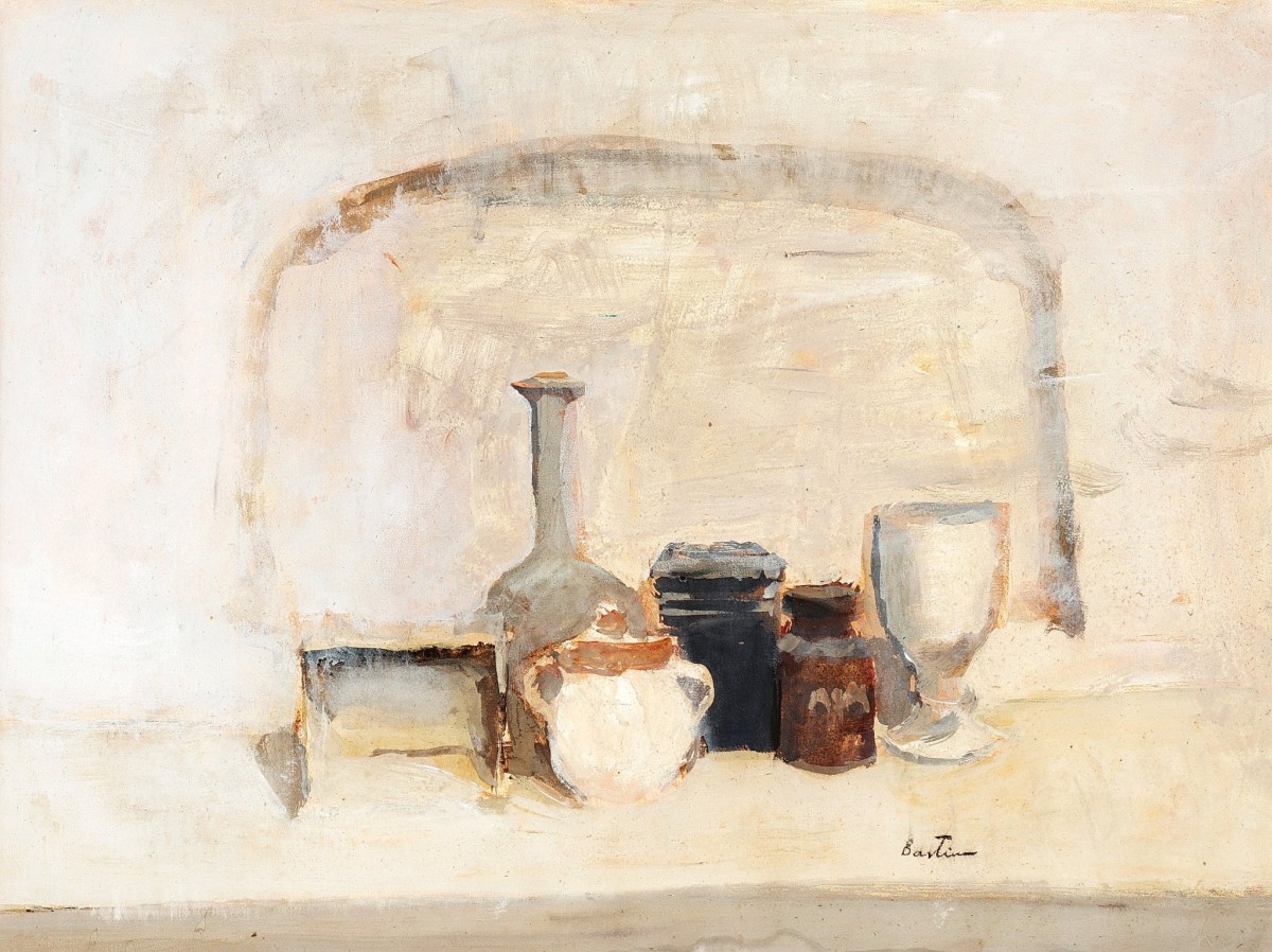 "Painting. Still life" by Louis Bastin