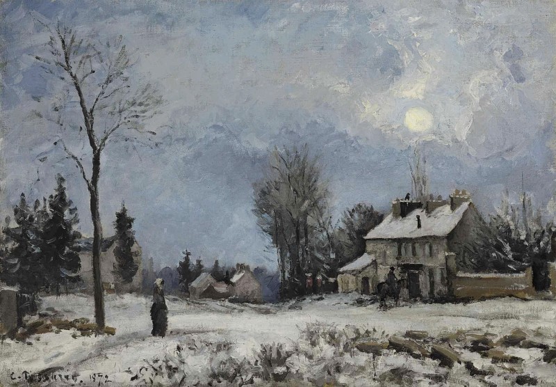"Painting. Landscape" by Camille Pissarro