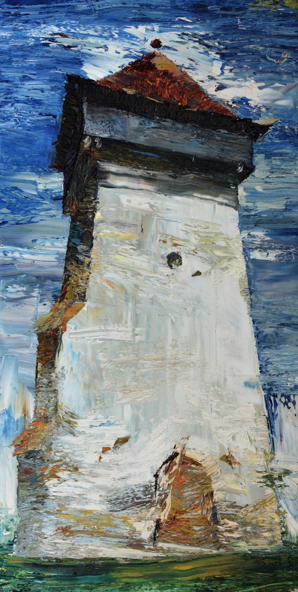 "Painting. Pleinair. Long term" by Veaceslav Uzun, 600x300mm, oil on canvas