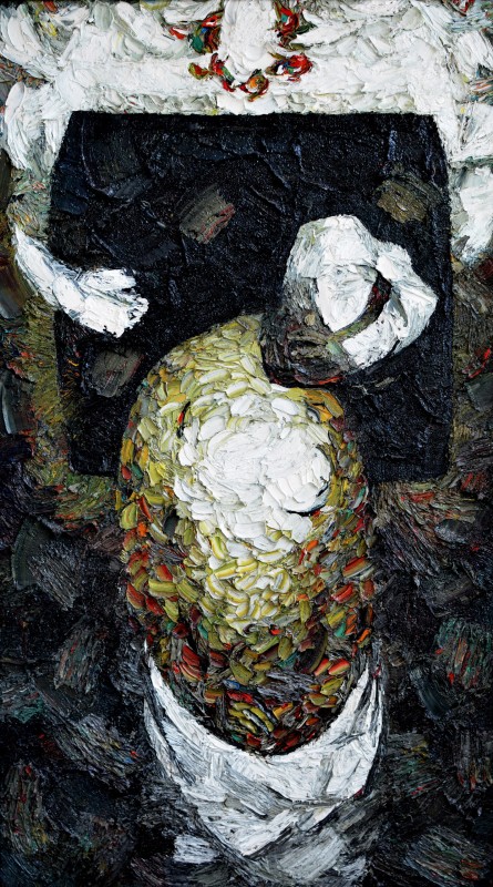 "Painting. Diploma. Long term" by Carolina Leagul, 1100x700mm, oil on canvas