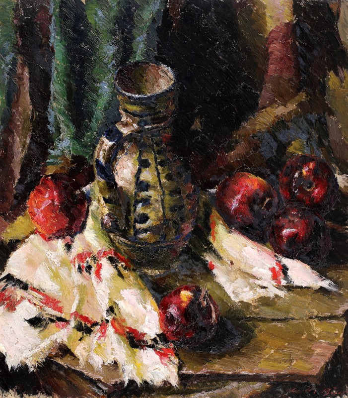 "Pictură. Natură statică" by Leon Biju