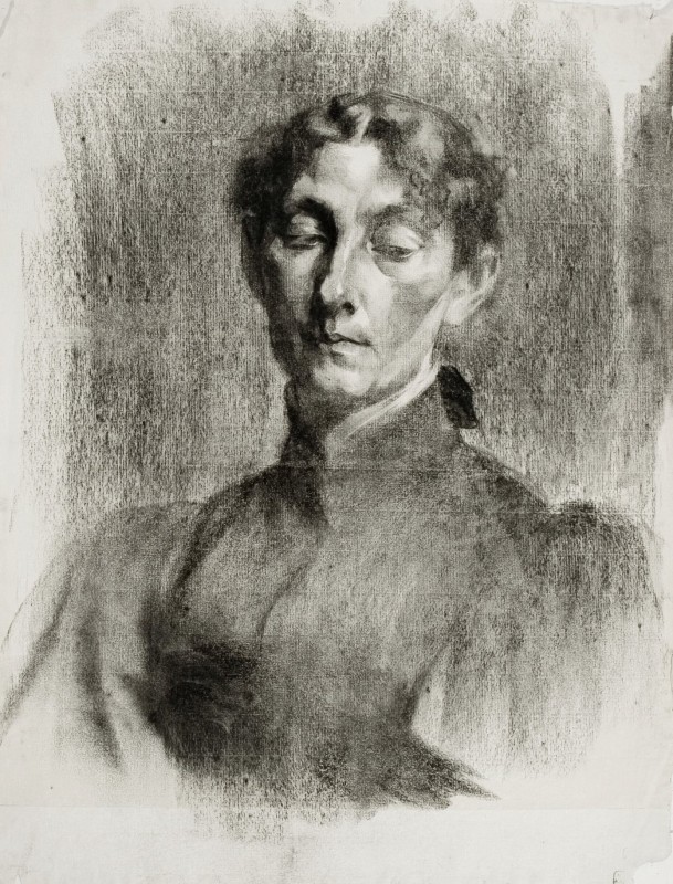 "Drawing. Portrait" by Dmitry Nikolaevich Kardovsky