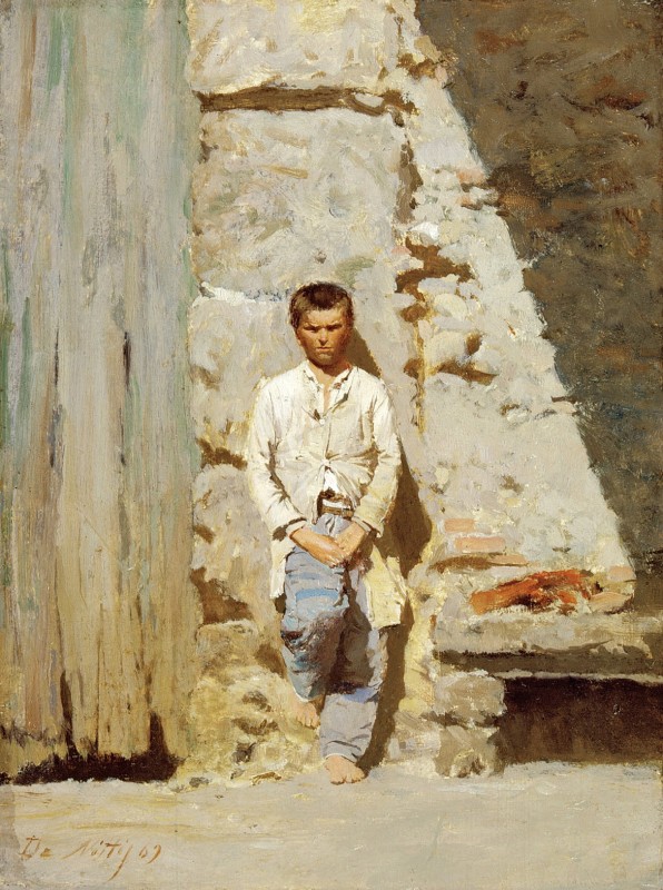 "Композиция. Фигура / полуфигура" by Гиусеппе Де Ниттис