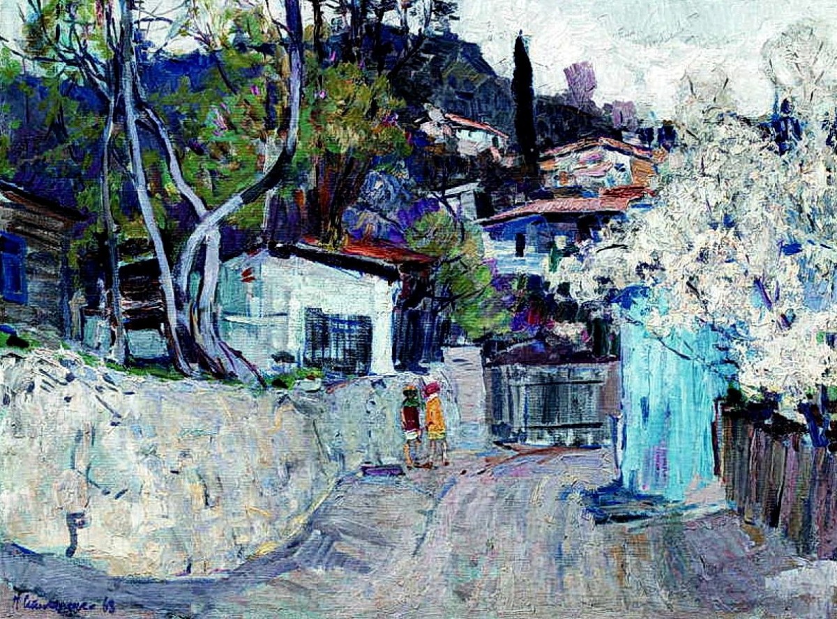"Compoziție" by Pyotr Kuzmich Stolyarenko