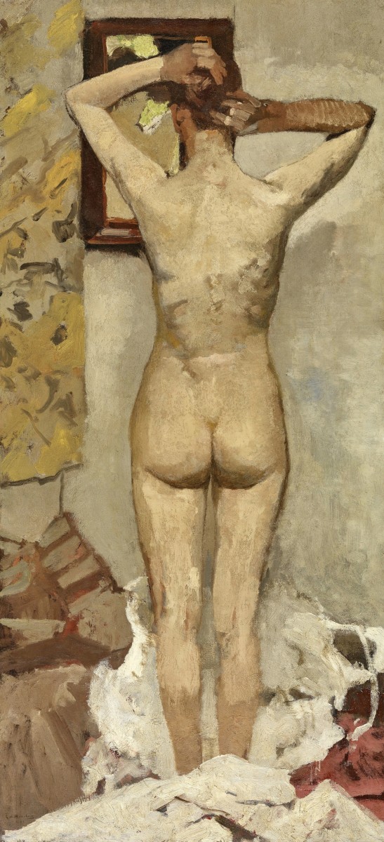 "Pictură. Nud" by George Hendrik Breitner