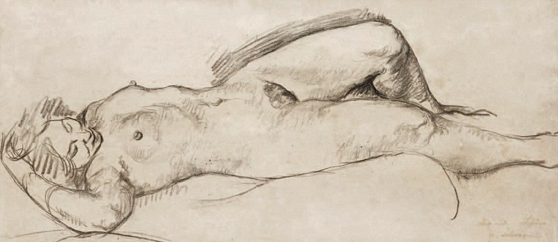 "Drawing. Nude" by Henri Lebasque