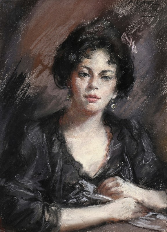 "Pictură. Portret" by Isaac Israëls