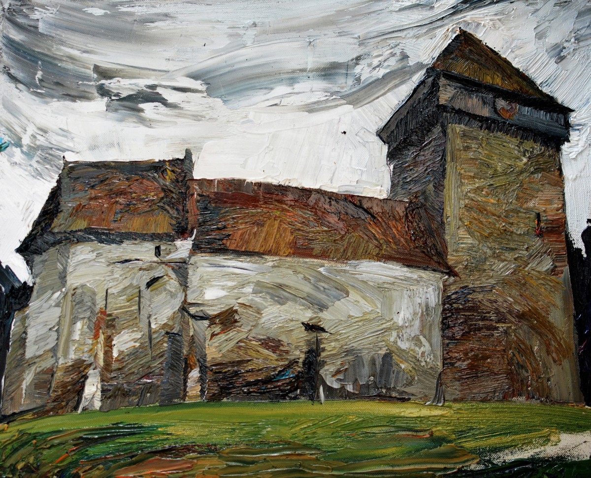 "Painting. Pleinair. Long term" by Dumitrița Znaida, 420x520mm, oil on canvas