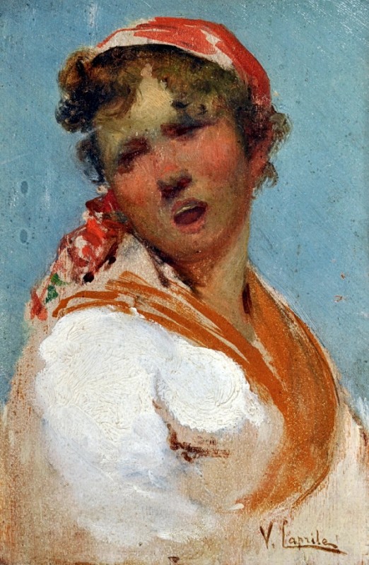 "Painting. Portrait" by Vincenzo Caprile