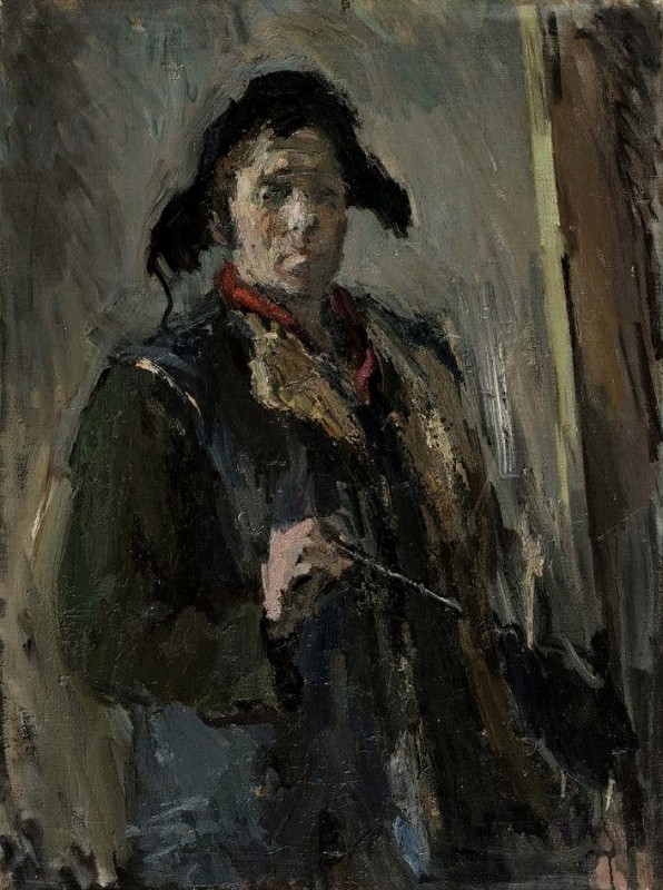 "Pictură. Figură / semifigură" by Felix (Falik) Samuilovich Lemberskiy