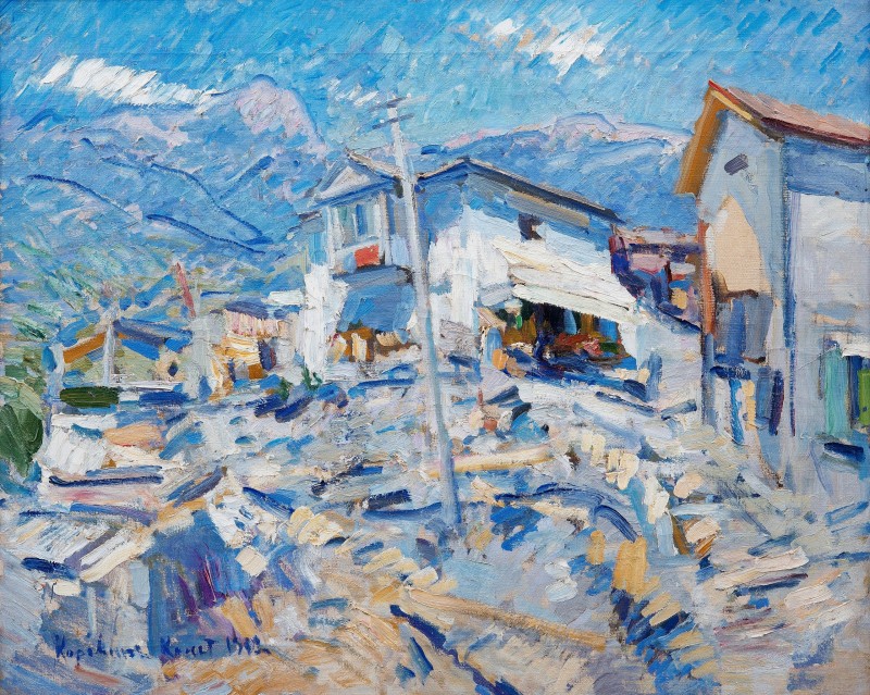 "Pictură. Arhitectură" by Konstantin Alekseyevich Korovin