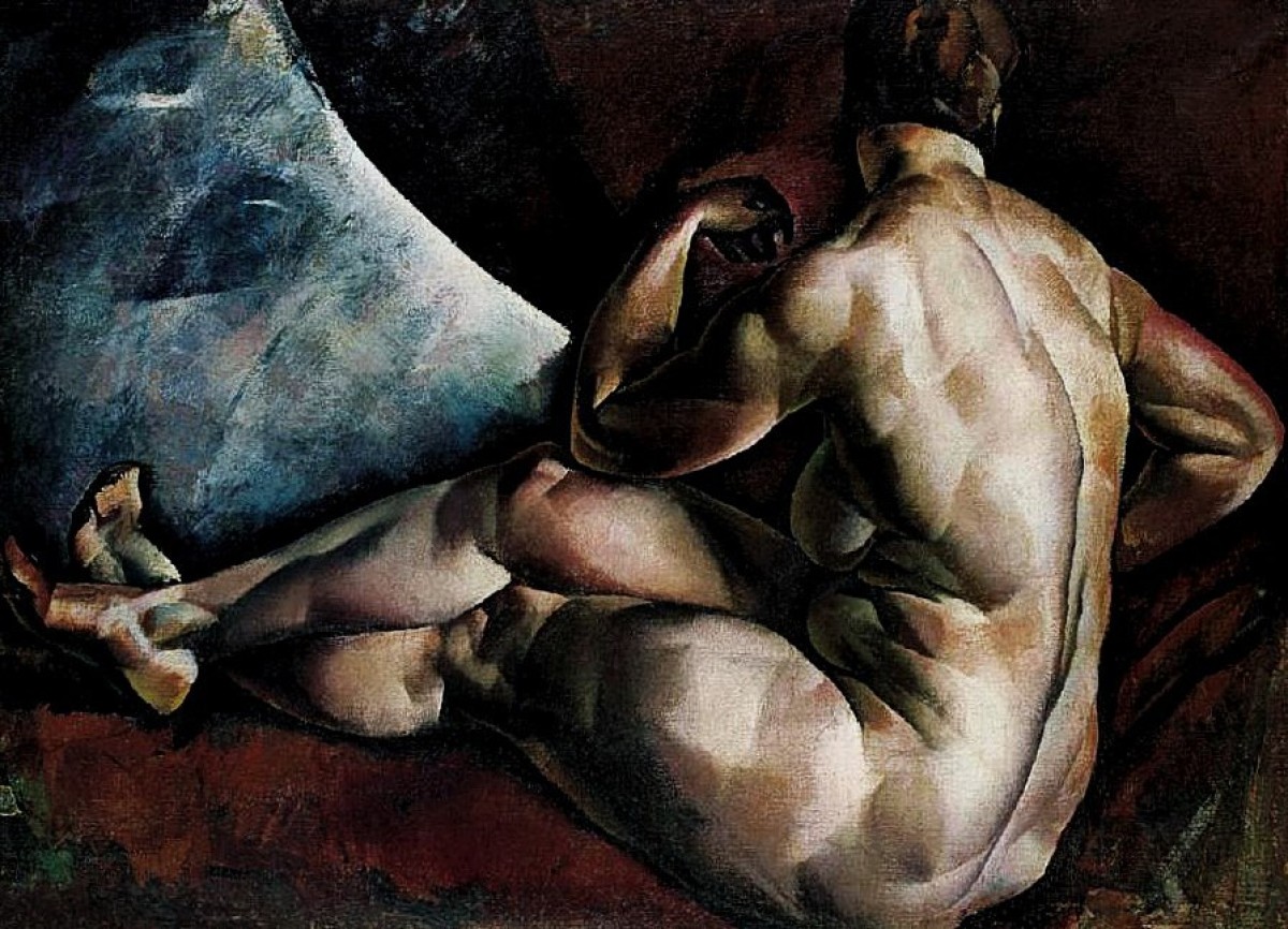 "Nude" by Aba-Novák Vilmos