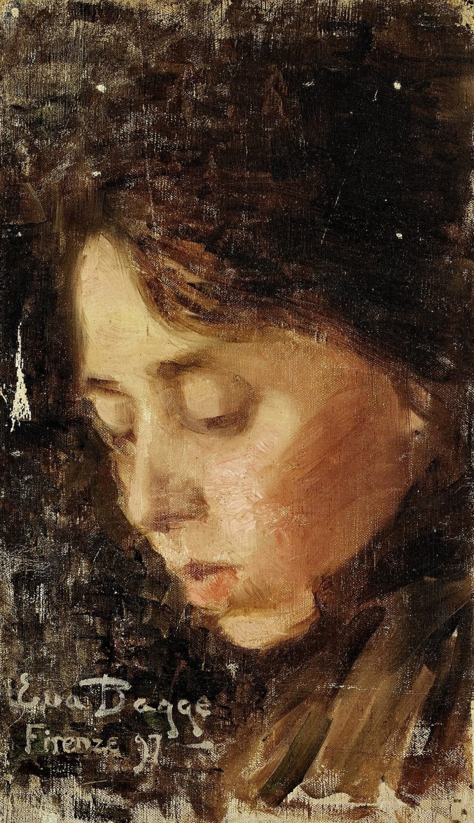 "Painting. Portrait" by Eva Bagge