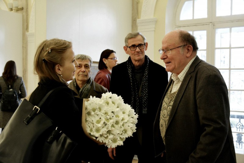 La expoziția lui Alexei Vasiliev în Muzeul Național de Arte al Moldovei