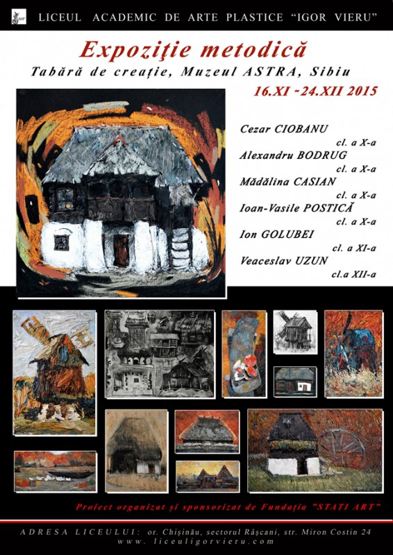 Methodical exibition. Creative camp, ASTRA Museum, Sibiu, 2015