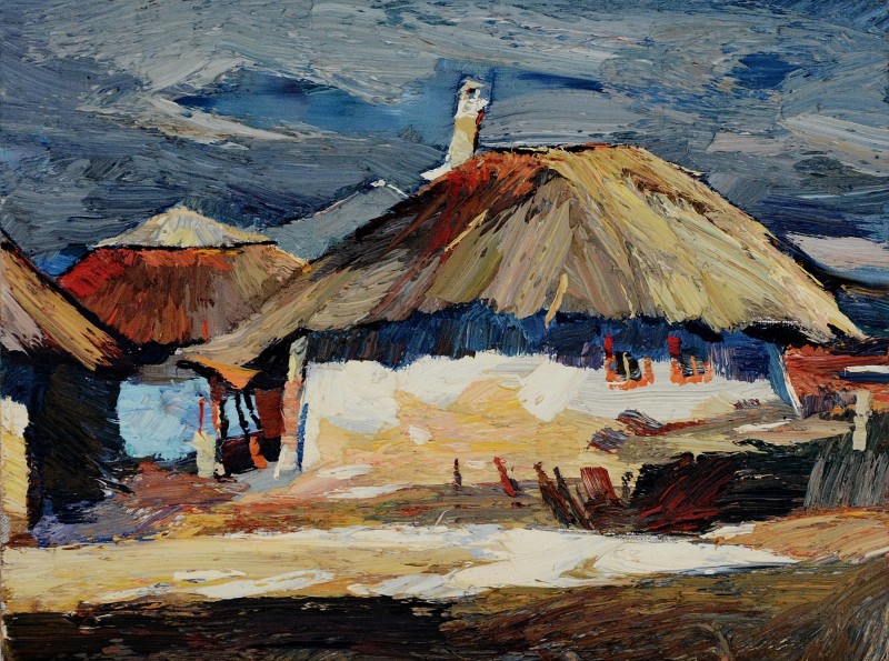 "Николаеука" by Анатол Гимпу, 2010, 300x400mm, масло / холст