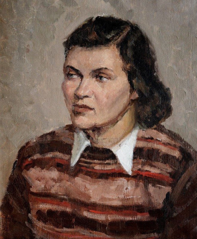 "Pictură. Portret" by Alexandru Ivonin