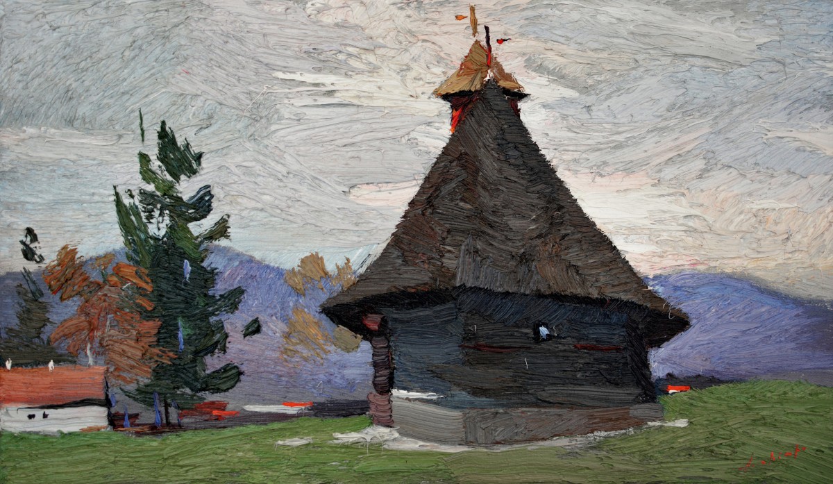 "Etude" by Anatol Ghimpu, oil on canvas