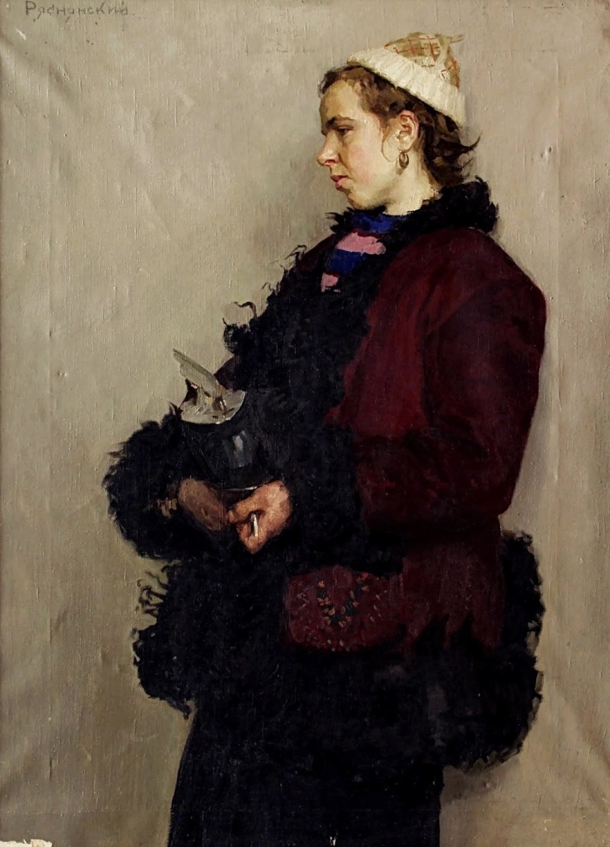 "Pictură. Figură / semifigură" by Mikhail Ryasnyansky