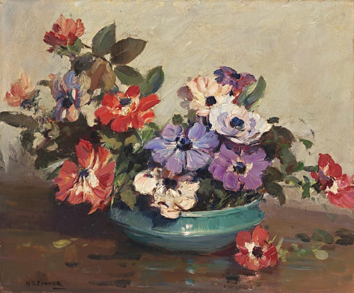 "Живопись. Цветы" by Харолд Септимус Повер