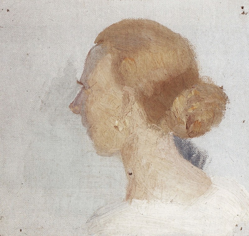 "Painting. Portrait" by Anna Ancher