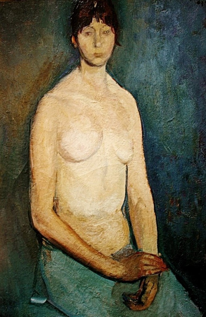 "Painting. Nude" by Corneliu Baba