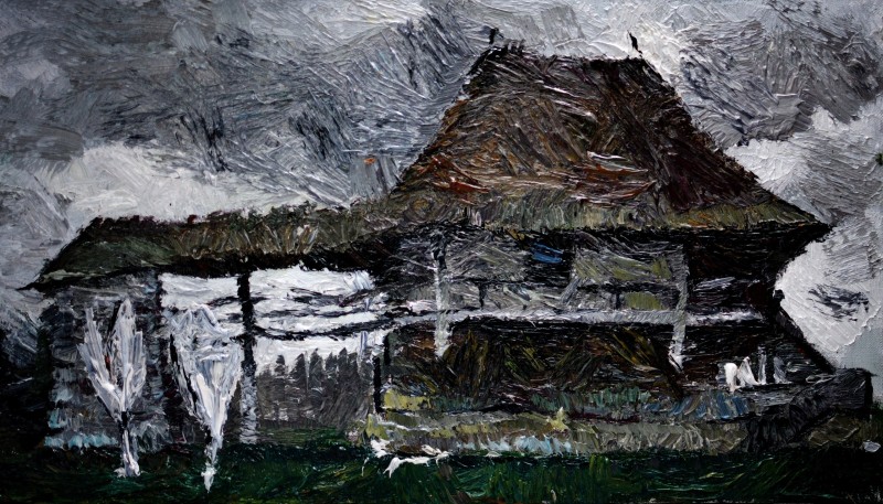 "Painting. Pleinair. Pleinair romania" by Doina Mîndrean, oil on canvas