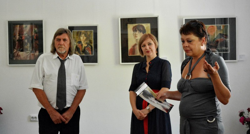 Methodical exhibition and watercolor masterclass. Vladimir Smirnov