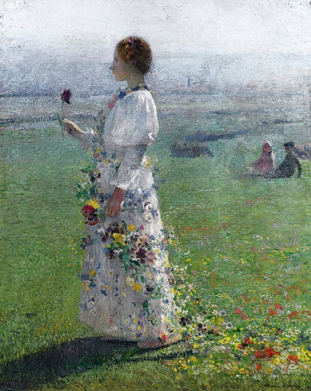 "Pictură. Oameni" by Henri-Jean Guillaume Martin