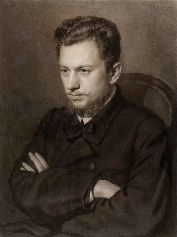 "Desen. Portret" by Ilya Efimovich Repin
